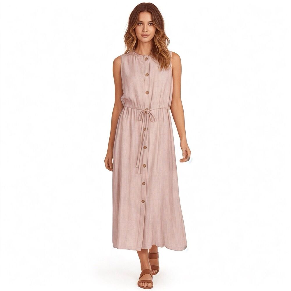 Sucrefas Womens Dress Sz Large Boho Minimalist Femme Girly Romantic Feminine